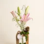 One Lily with Stand