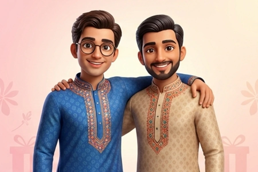 Navratri gifts for friend — Gujarati festive clothing